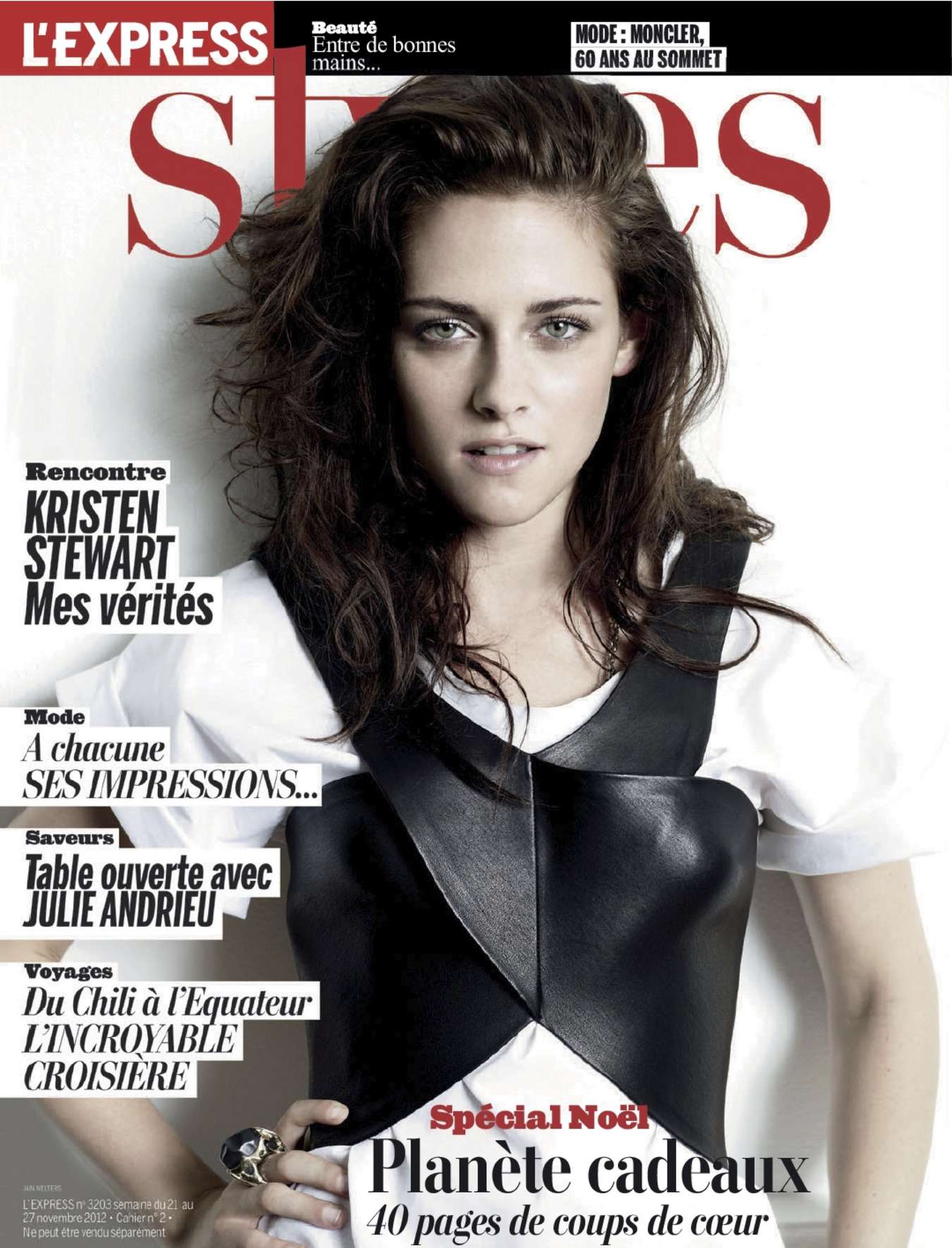 Kristen Stewart - L'Express French Magazine (November 2012)